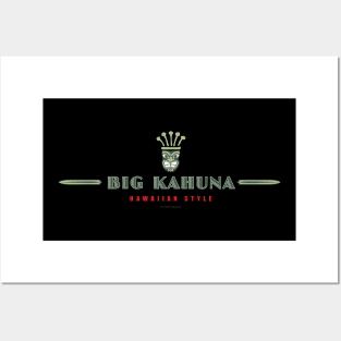 Big Kahuna Hawaiian Style Tiki Posters and Art